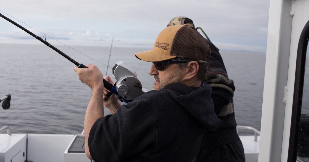 Halibut on the Penn Fathom 50