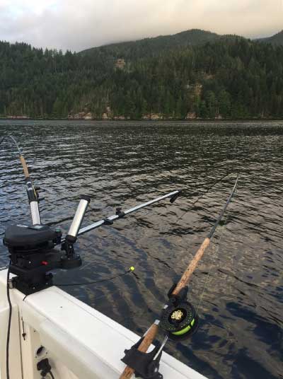 Downrigger Fishing Angles for Salmon - Island Fisherman Magazine