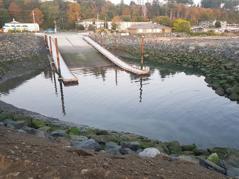 The Campbell River Big Rock Boat Ramp is Open—Phase 1 Complete - Island  Fisherman Magazine