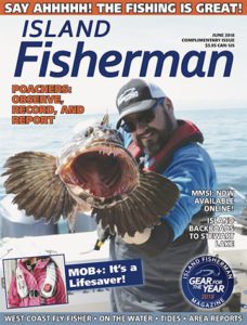 June 2018 Island Fisherman Magazine cover