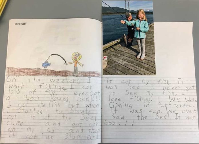 Reader story - Megan's Fishing Adventure.