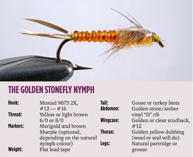 Golden Stonefly Nymph Fly Tying Video