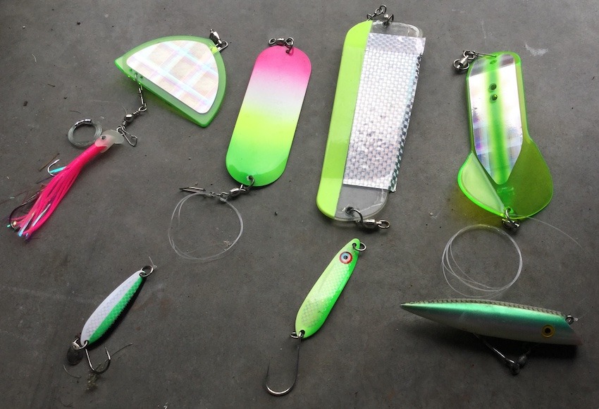 Salmon Lures: What Colour and When? - Island Fisherman Magazine
