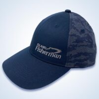 Island Fisherman Blue Camo Baseball Cap