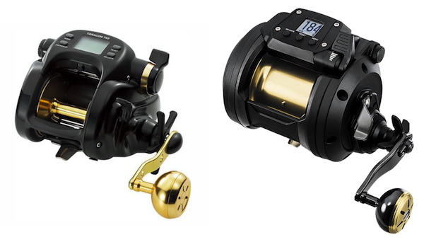 DAIWA TANACOM 750 AND 800 POWER ASSIST REELS