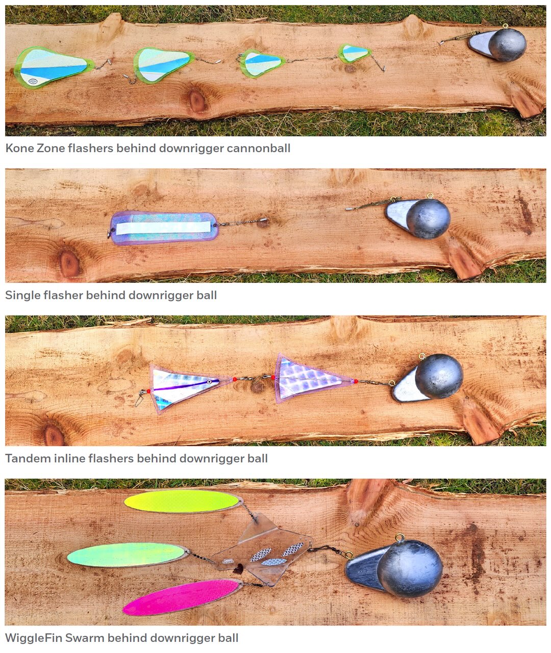 Fishing Dummy Flasher Setups