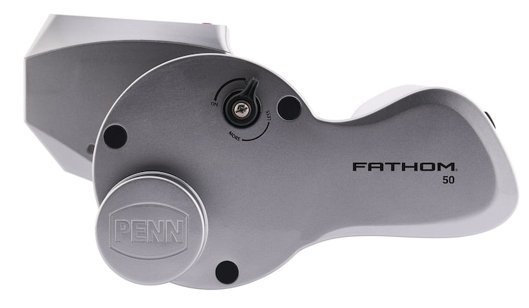 Side view of the Penn Fathom reel