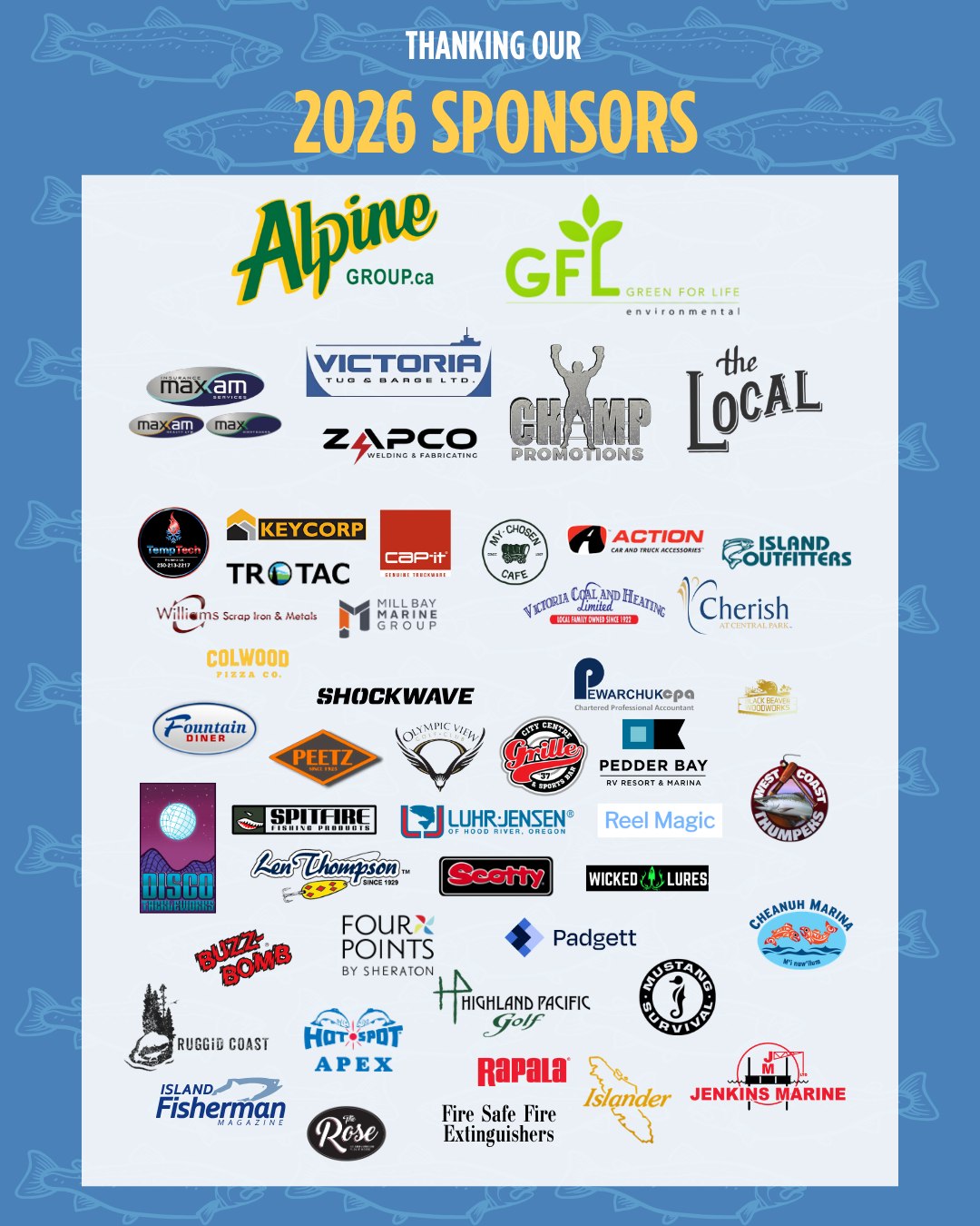 Juan de Fuca Fishing Tournament salmon jumping