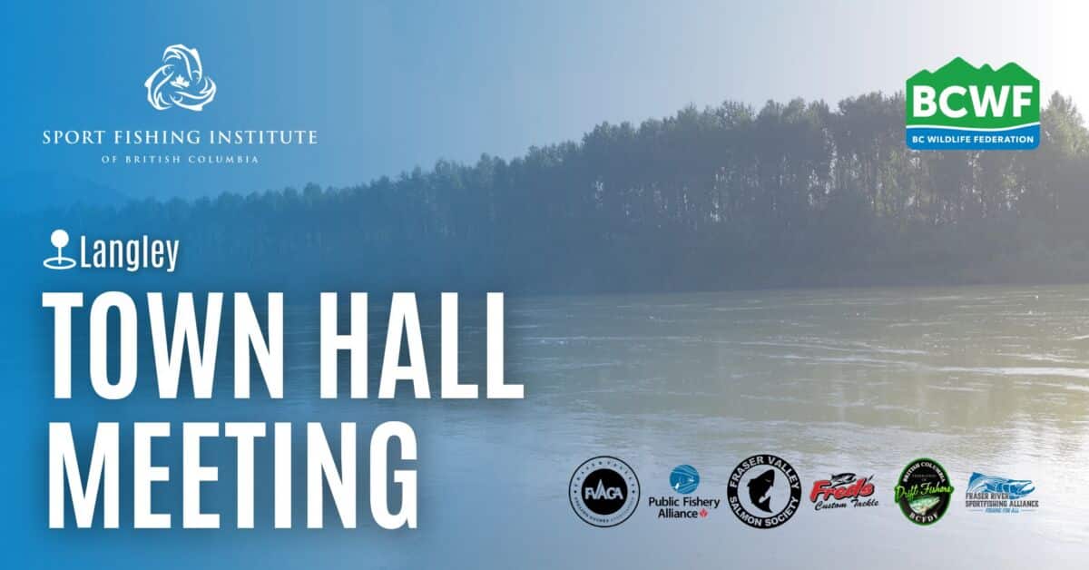 Salmon Allocation Policy Town Hall Langley: Protect BC Fishing Access