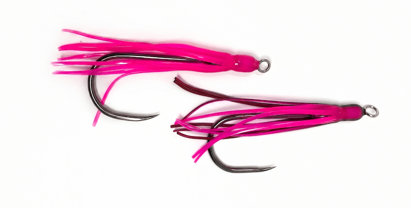 Alberni Inlet Sockeye Fishing: The Ultimate Summer Angler’s Guide pink and black mini plankton hoochies with black hooks