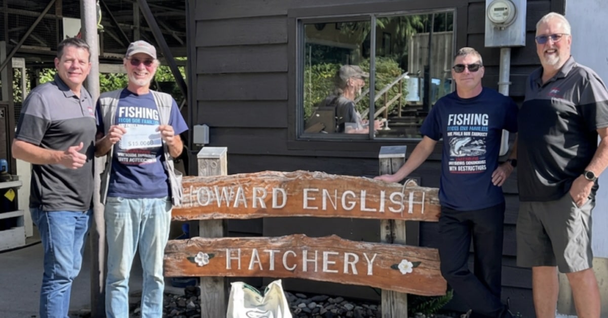 South Vancouver Island salmon enhancement 2026 Donation to Goldstream