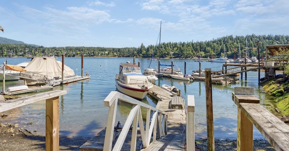 North Saanich Waterfront Property with dock for sale