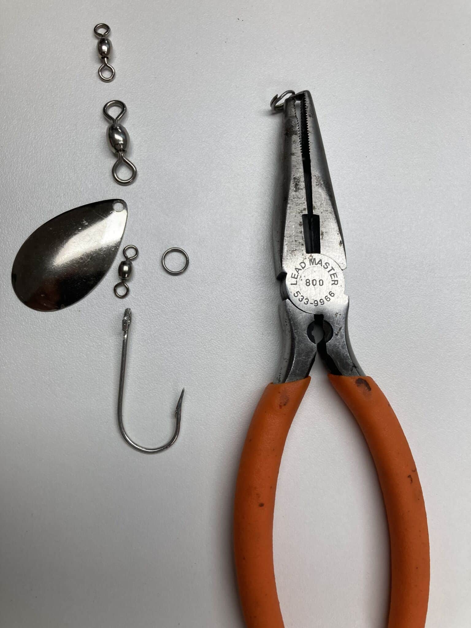 How to Make Salmon and Steelhead Spinners How to make salmon and steelhead spinners parts layout and tools