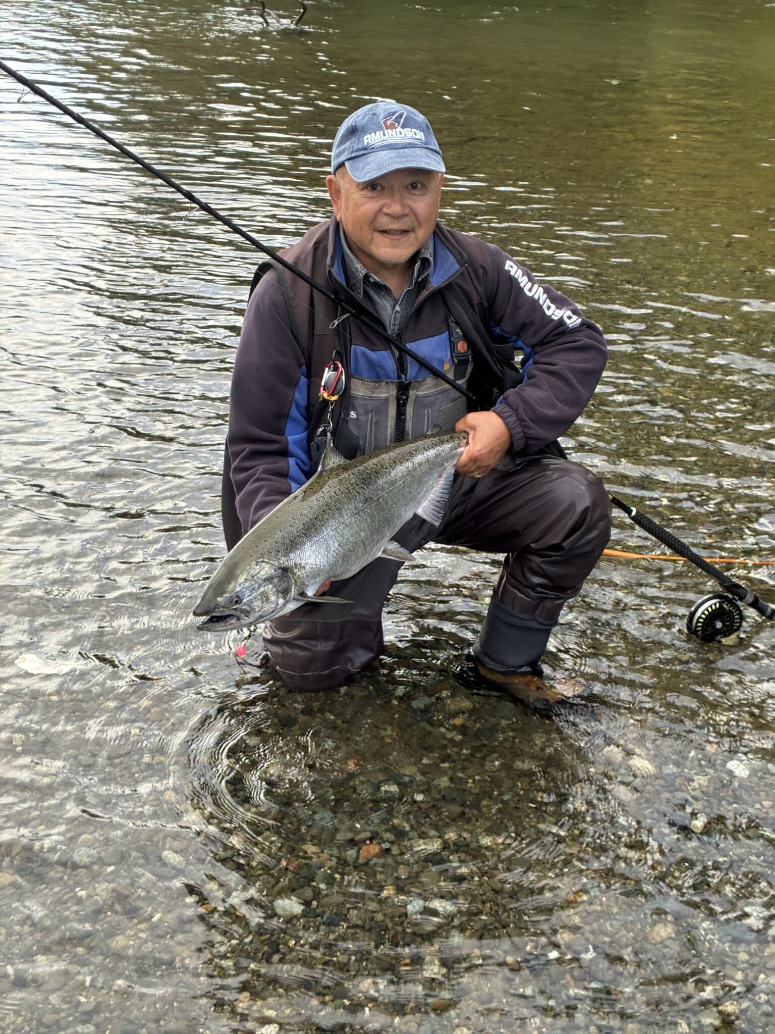 Somass River Salmon Fishing: Low-Water Tactics Gil D'Oliveira - Island Fisherman Magazine Contributor