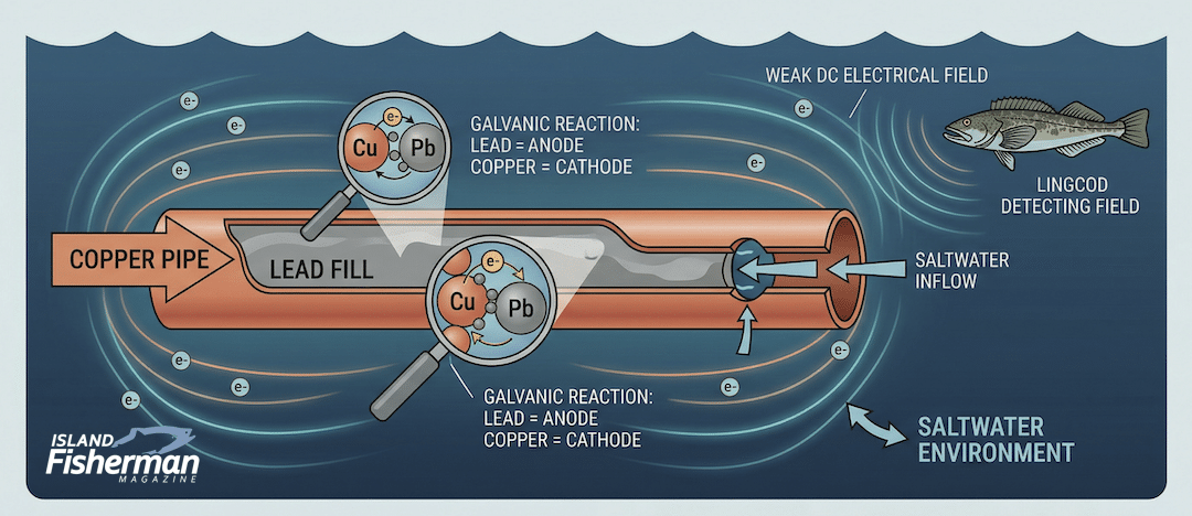 The Science Behind Pipe Jigs for Lingcod The science behind the pipe jig galvanic reaction diagram