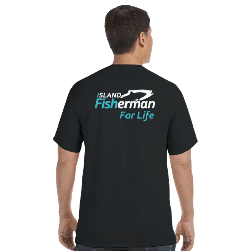 salmon fishing t-shirt I Ish For Life