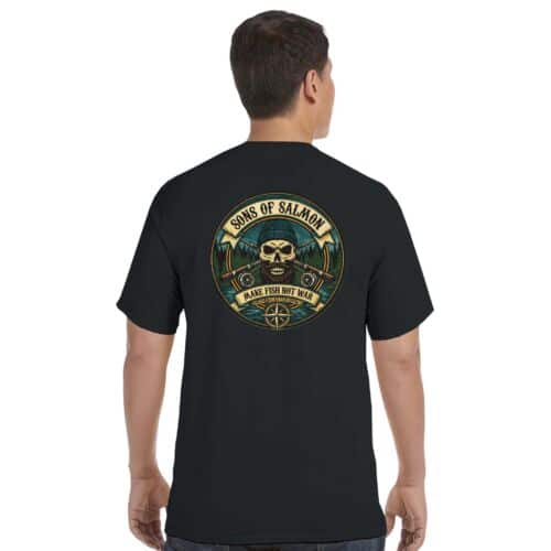 Sons of Salmon salmon fishing shirt